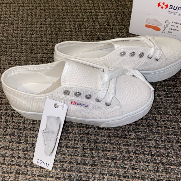 Brand New White Superga ACOTW - Picture 4 of 4